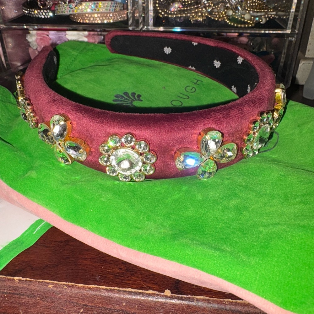 Lele sadoughi Alice Swarovski Crystal Embellished Headband